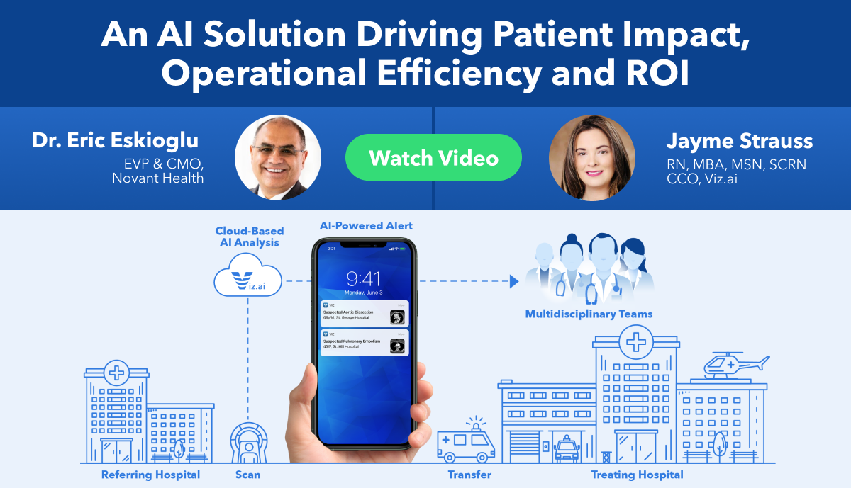 An AI Solution Driving Patient Impact, Operational Efficiency and ROI